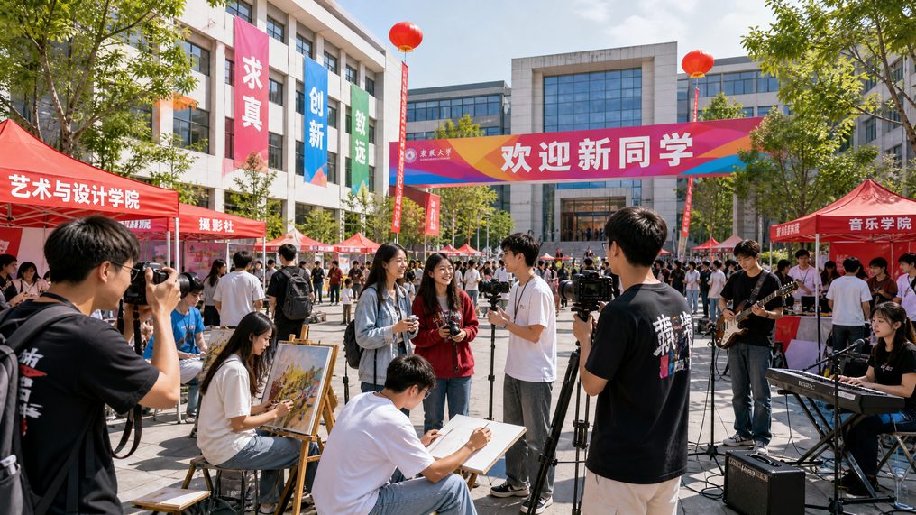 猎奇传媒校园社区活动传媒记录封面